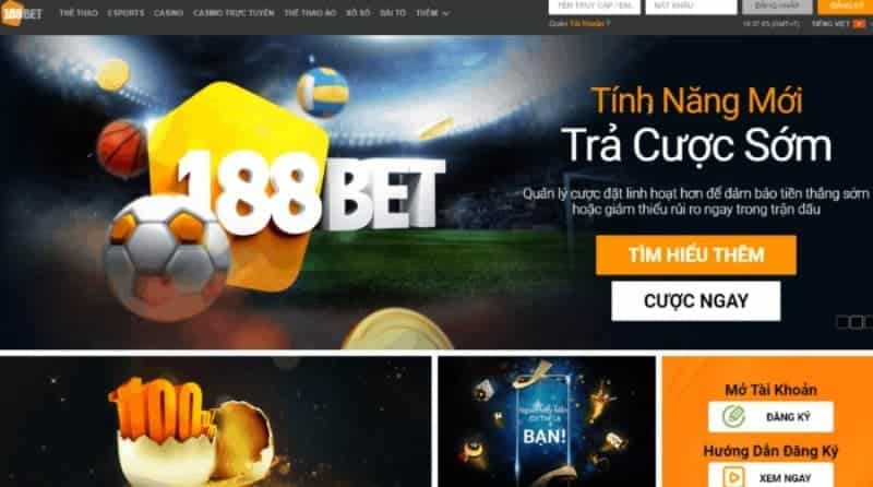 188Bet khuyến mãi chào thành viên mới uy tín